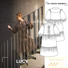 Modelpatroon jurk Lucy van "The Fashion Basement"